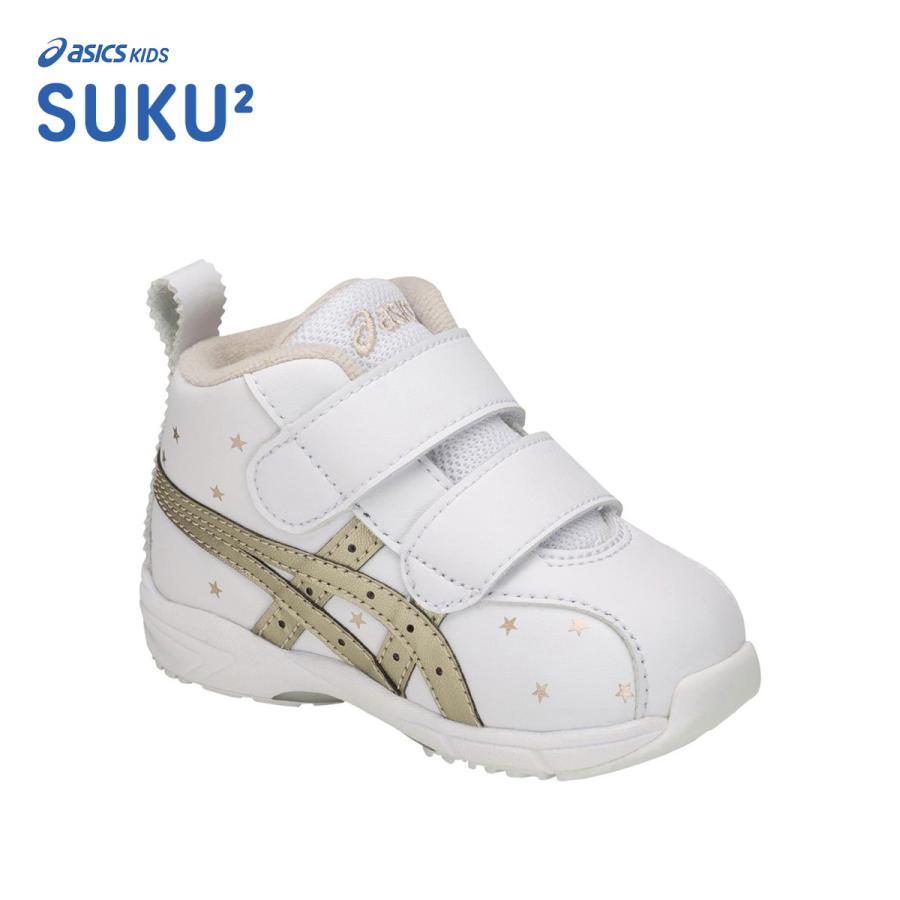 「shushu】KUMA Kids Blanc SUKUSUKU（ASICS） asics SUKU2 アシックス スクスク GD.RUNNER BABY