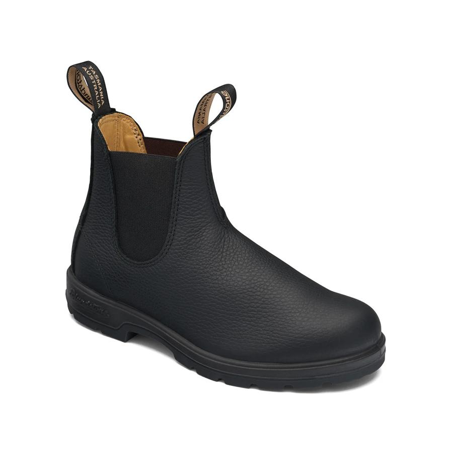 Blundstone ブランドストーン BS1447 Black Pebble ブラックぺブル シュリンク型押しレザー サイドゴアブーツ BS1447299｜kadotation｜03