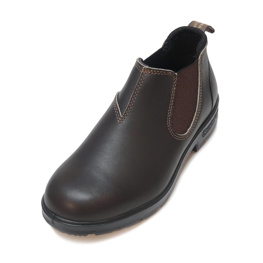 Blundstone ブラウン ローカット サイドゴア UK4 BS2038
