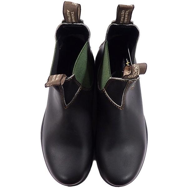 Blundstone ブランドストーン BS519 Brown/Dark Green ブラウン/ダークグリーン スムースレザー サイドゴアブーツ BS519408 | BLUNDSTONE | 02