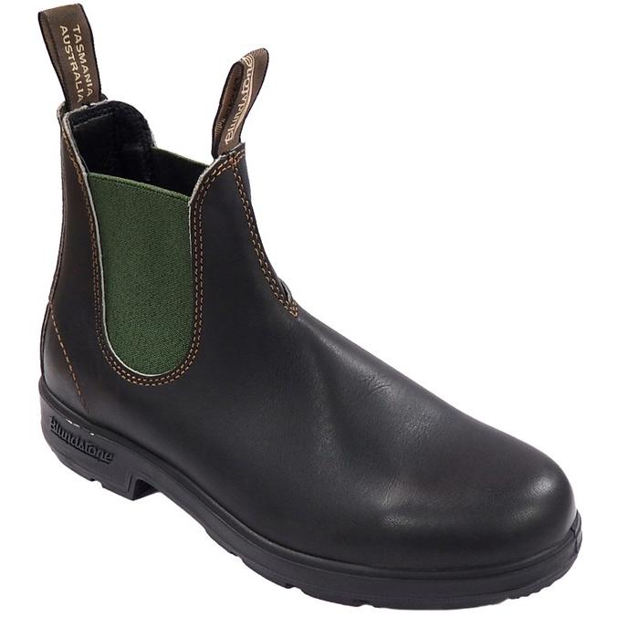 Blundstone ブランドストーン BS519 Brown/Dark Green ブラウン/ダークグリーン スムースレザー サイドゴアブーツ BS519408 | BLUNDSTONE | 03