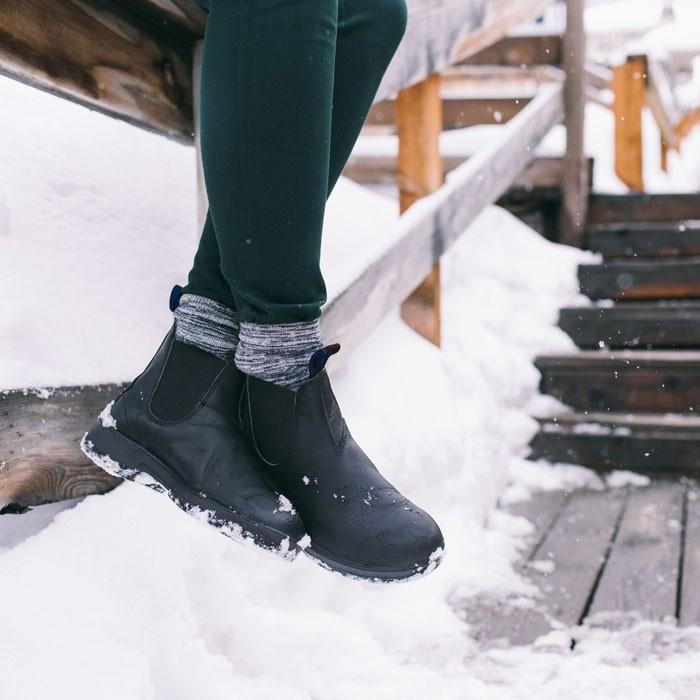 Blundstone ブランドストーン BS566 Black ブラック スムースレザー 