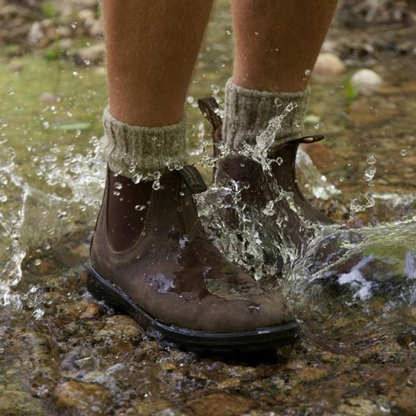 Blundstone ブランドストーン BS585 Rustic Brown ラスティックブラウン ヌバック サイドゴアブーツ BS585267｜kadotation｜05