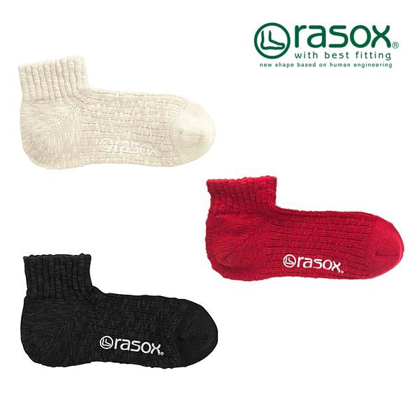 rasox ビッグスラブ アンクル ラソックス ショート丈ソックス CA181AN02 | rasox