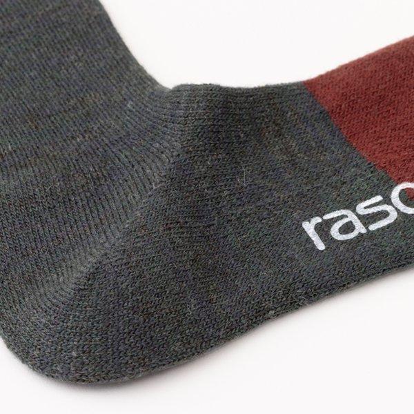 rasox ニューウォームウール クルー ラソックス クルー丈ソックス CA182CR02 | rasox | 08