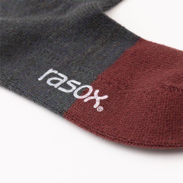 rasox ニューウォームウール クルー ラソックス クルー丈ソックス CA182CR02 | rasox | 09