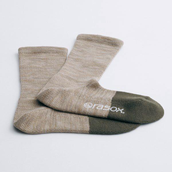 rasox ニューウォームウール クルー ラソックス クルー丈ソックス CA182CR02 | rasox | 11