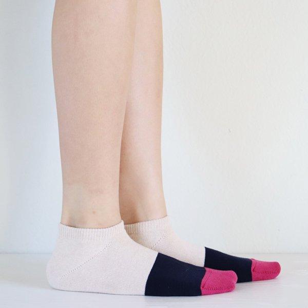 rasox コットンリネン スニーカー ラソックス ショート丈ソックス CA191SN01 | rasox | 11