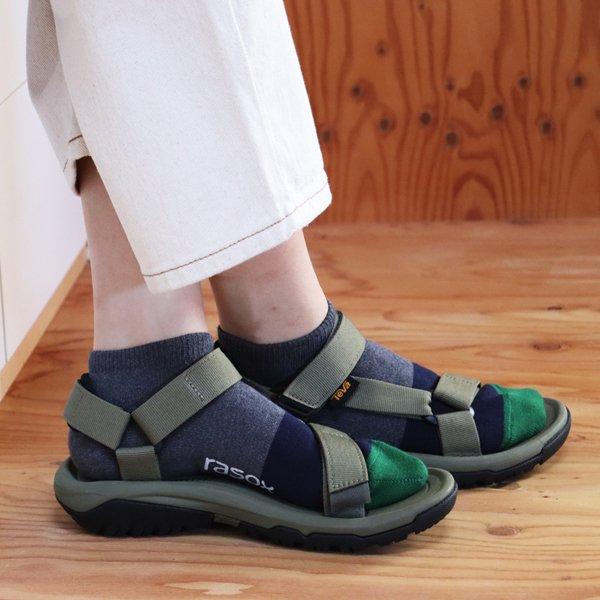 rasox コットンリネン スニーカー ラソックス ショート丈ソックス CA191SN01 | rasox | 15