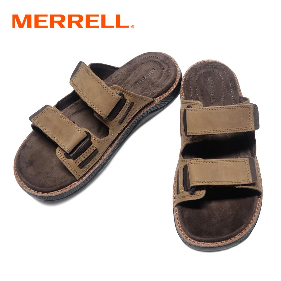MERRELL（メレル） MERRELL MENS COVE LEATHER SLIDE コーブ レザー