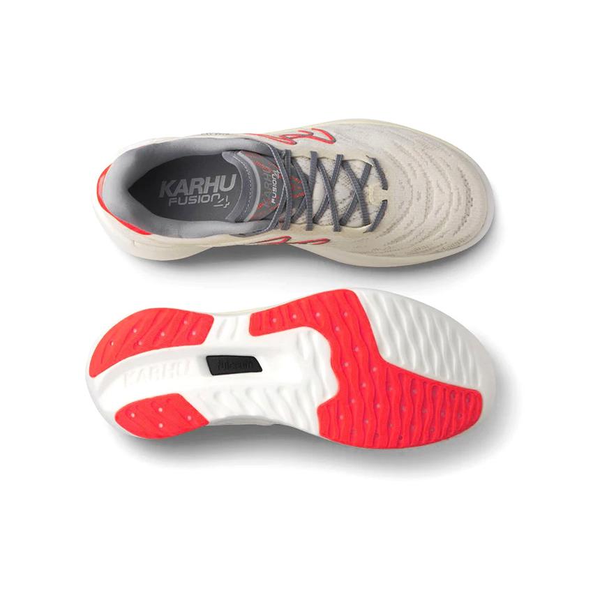 KARHU カルフ WOMENS FUSION 4.0 フュージョン 4.0 Vanilla Ice/Fiery Coral バニラアイス/ファイアリーコーラル レディース ランニングシューズ KH201017 | KARHU | 04