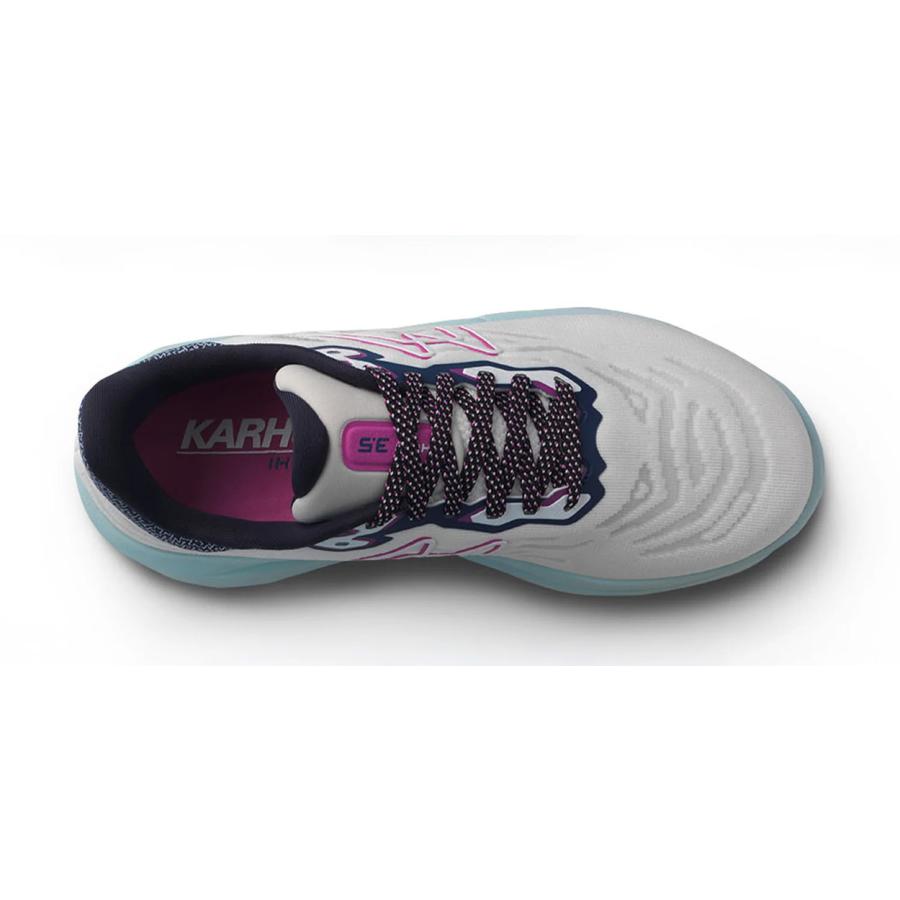 KARHU カルフ WOMENS IKONI 3.5 イコニ 3.5 Blanc de Blanc/Rose Violet ブランドブラン/ローズバイオレット レディース ランニングシューズ KH202022 | KARHU | 02