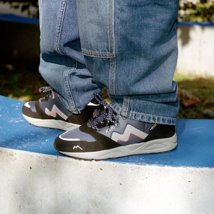 KARHU カルフ ARIA 95 アリア 95 Caviar/Vintage Khaki キャビア/ビンテージカーキ KH803118 | KARHU | 10