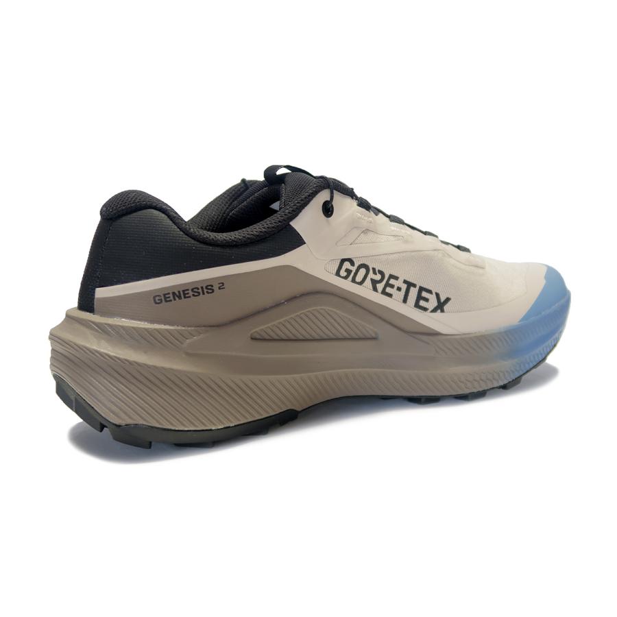 SALOMON GENESIS 2 GORE-TEX サロモン ジェネシス 2 ゴアテックス Oxford Tan/Walnut/Niagara メンズ トレイルランニングシューズ L49302000 | SALOMON | 02