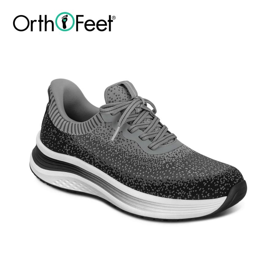 Orthofeet オーソフィート NIRA ニラ Black/Gray ブラック/グレー