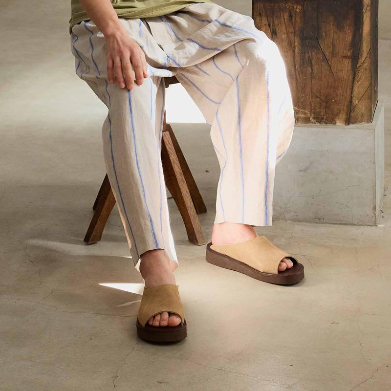 Organic handloom RICHT オーガニックハンドルーム リヒト NEW TAUPE  