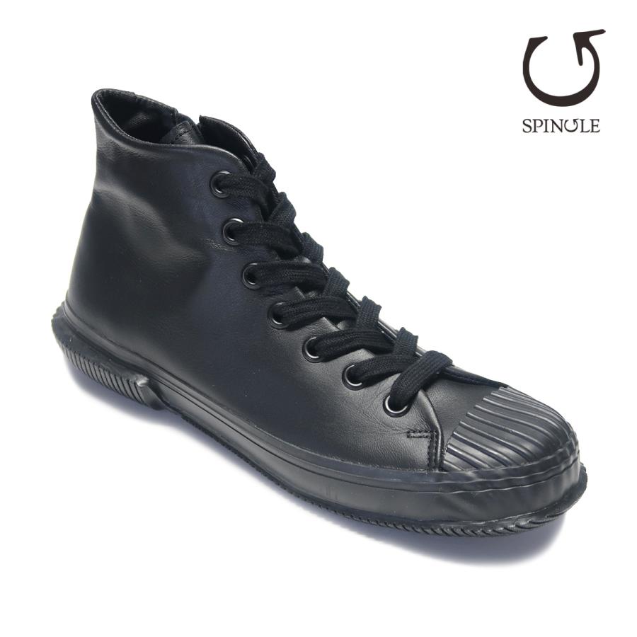 SPINGLE（スピングル） SP-1817 Black ブラック ミッドカット