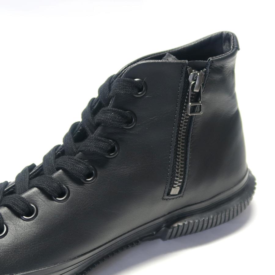 SPINGLE（スピングル） SP-1817 Black ブラック ミッドカット