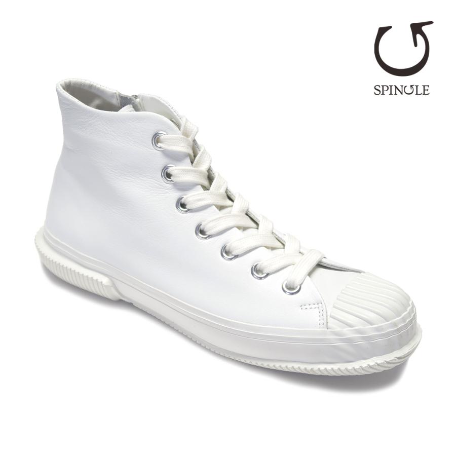 SPINGLE（スピングル） SP-1817 White ホワイト ミッドカット 