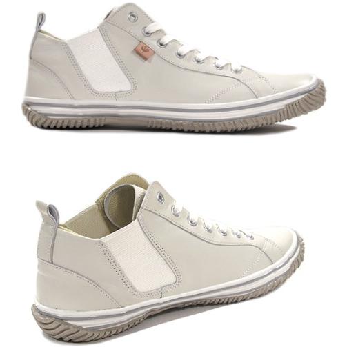 SPINGLE スピングル SP-442 Ivory アイボリー サイドゴア スピングル