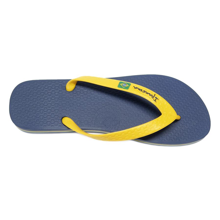 Ipanema イパネマ CLASSIC BRASIL メンズ ビーチサンダル ベージュ/グリーン ブルー/イエロー SP80415 | IPANEMA | 04