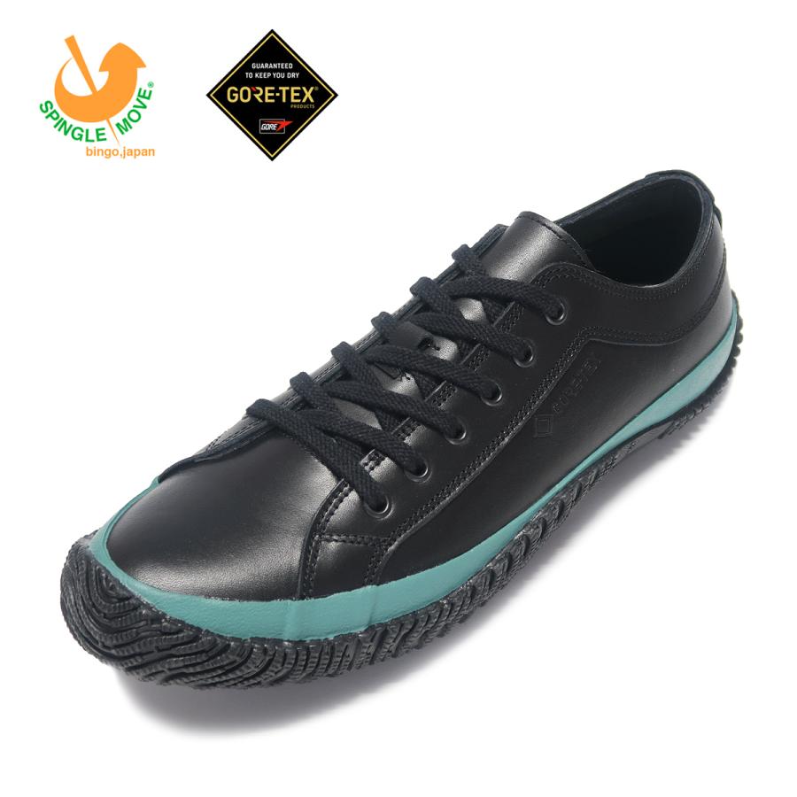 【美品】SPINGLE MOVE（L）ローカット　GORE-TEX 黒 SPINGLE MOVE スピングルムーヴ SPM-619 Black ブラック GORE