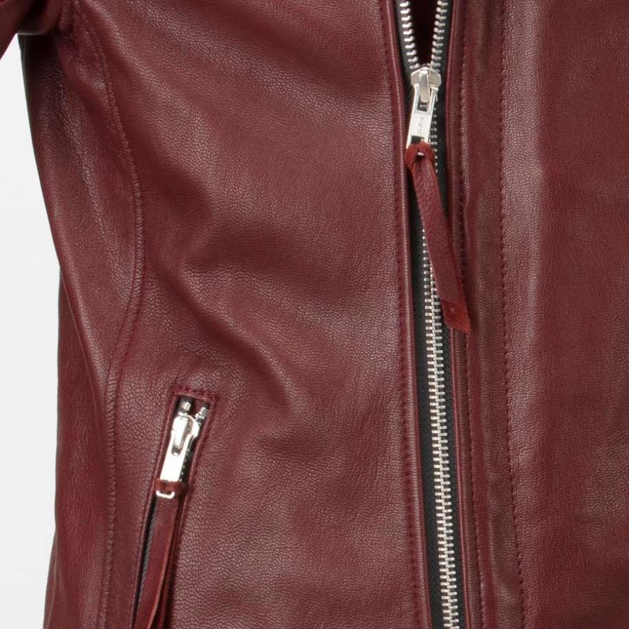 カドヤ　KADOYA LEATHER DOWN JACKET L ワイン 革ジャン フードレザージャケット｜カドヤ公式オンラインショップ｜MR