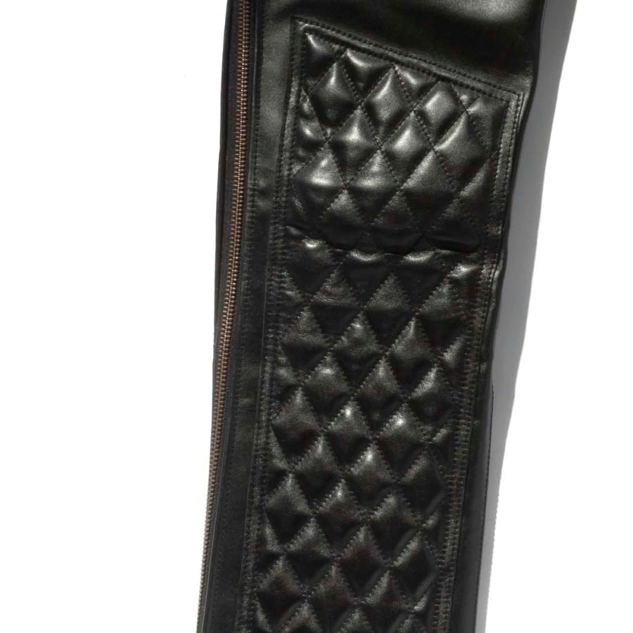 唯一無二】KADOYA ダイヤモンドキルティング型チャップス 節約 【唯一