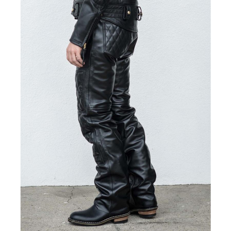 K'S LEATHER KADOYA EVO-PANTS 2 レザーパンツ ブラック K'S LEATHER KADOYA EVO-PANTS 2 レザーパンツ ブラック