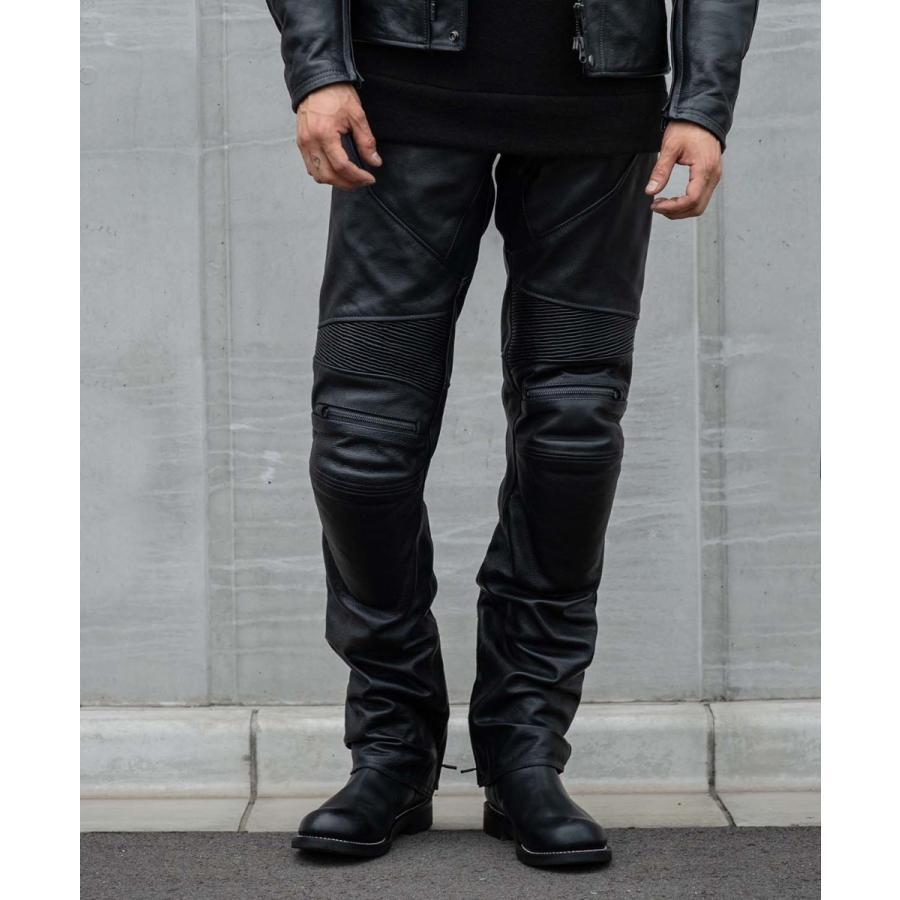 [美品] KADOYA カドヤ 牛革 皮パンツ カドヤ（KADOYA） KADOYA BRAWLER PANTS カドヤ公式ショップ