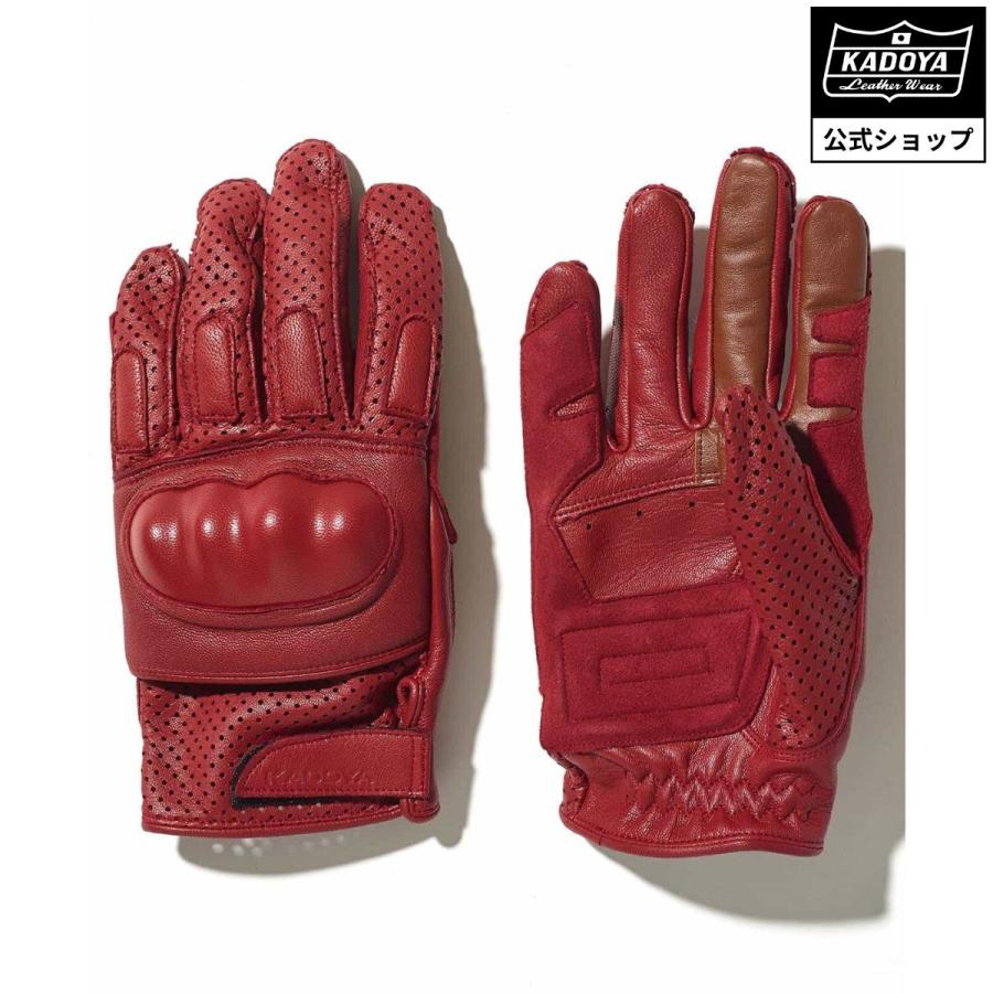 KADOYA NKG-SP 2 レッド カドヤ公式ショップ レザーグローブ  