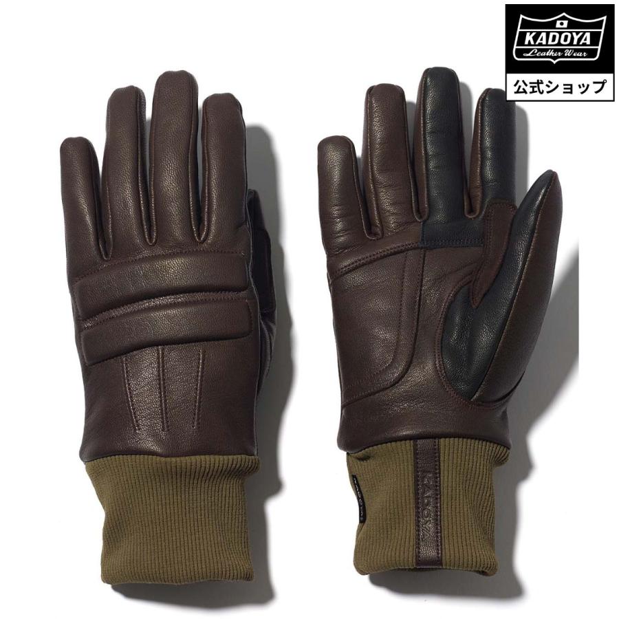 カドヤ　クラブハーレー　グローブ カドヤ KADOYA CLUBMAN GLOVE ブラウン カドヤ公式ショップ レザー