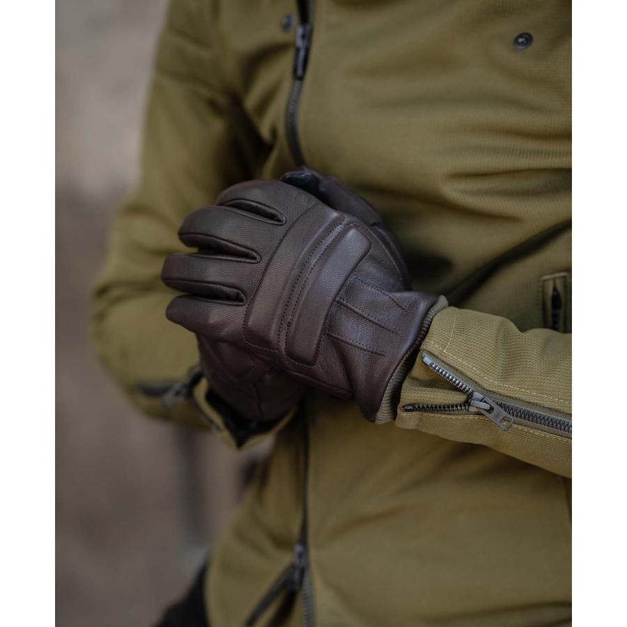 CLUBMAN GLOVE / ブラウン｜KADOYA　カドヤ｜kadoya-leathers｜08