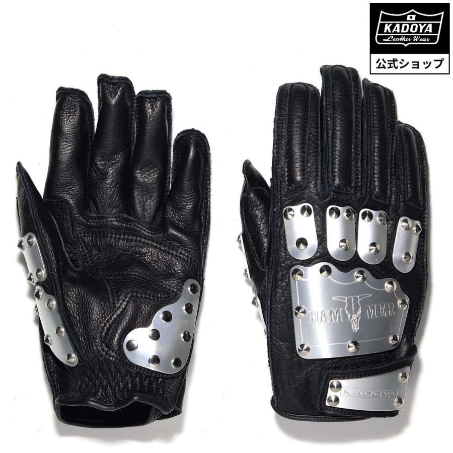 カドヤ KADOYA HAMMER GLOVE (A) シルバー×ブラック カドヤ公式 