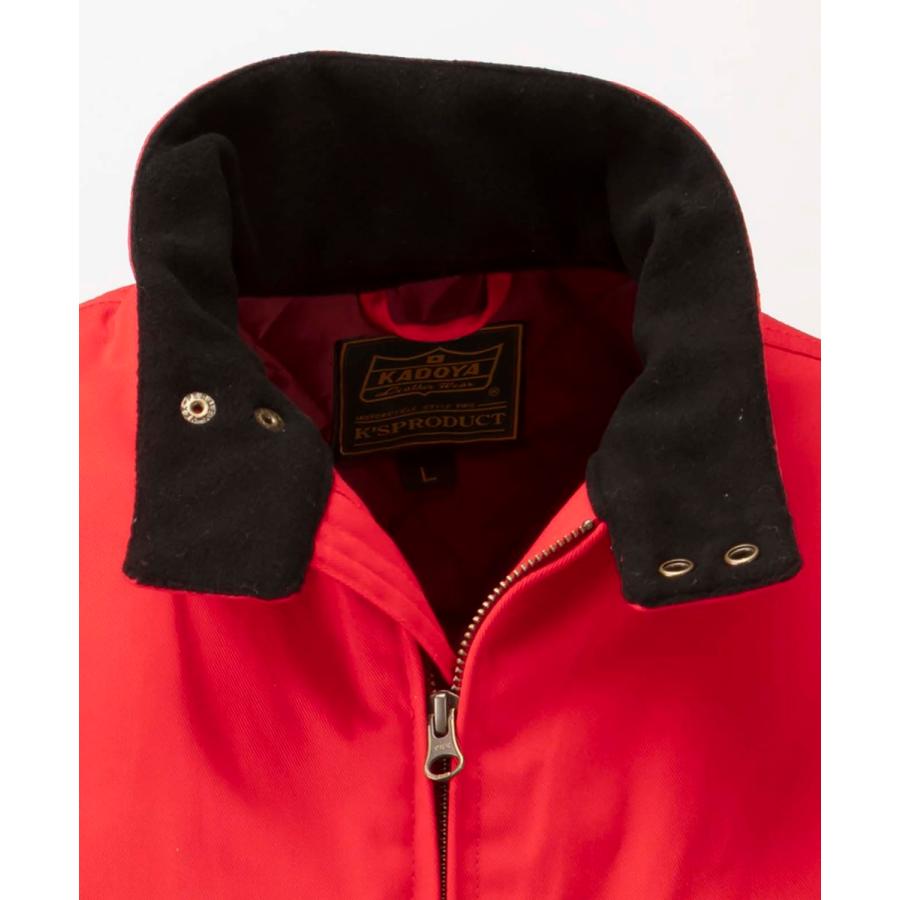 KADOYA CRUISE RIDE - WINTER / RED カドヤ公式ショップ スイングトップ ウインタージャケット