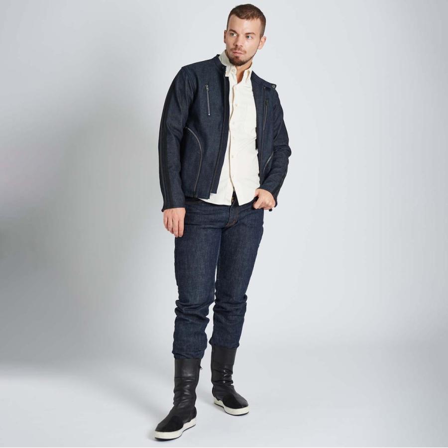 カドヤ KADOYA CORSA DENIM JKT ファブリックジャケット ネイビー  