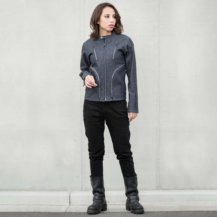 KADOYA CORSA DENIM JACKET ネイビー カドヤ レディース デニム
