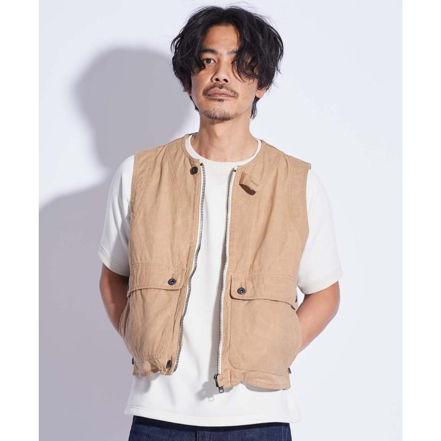 カドヤ KADOYA RIDERS WORK VEST ベージュ カドヤ公式ショップ 