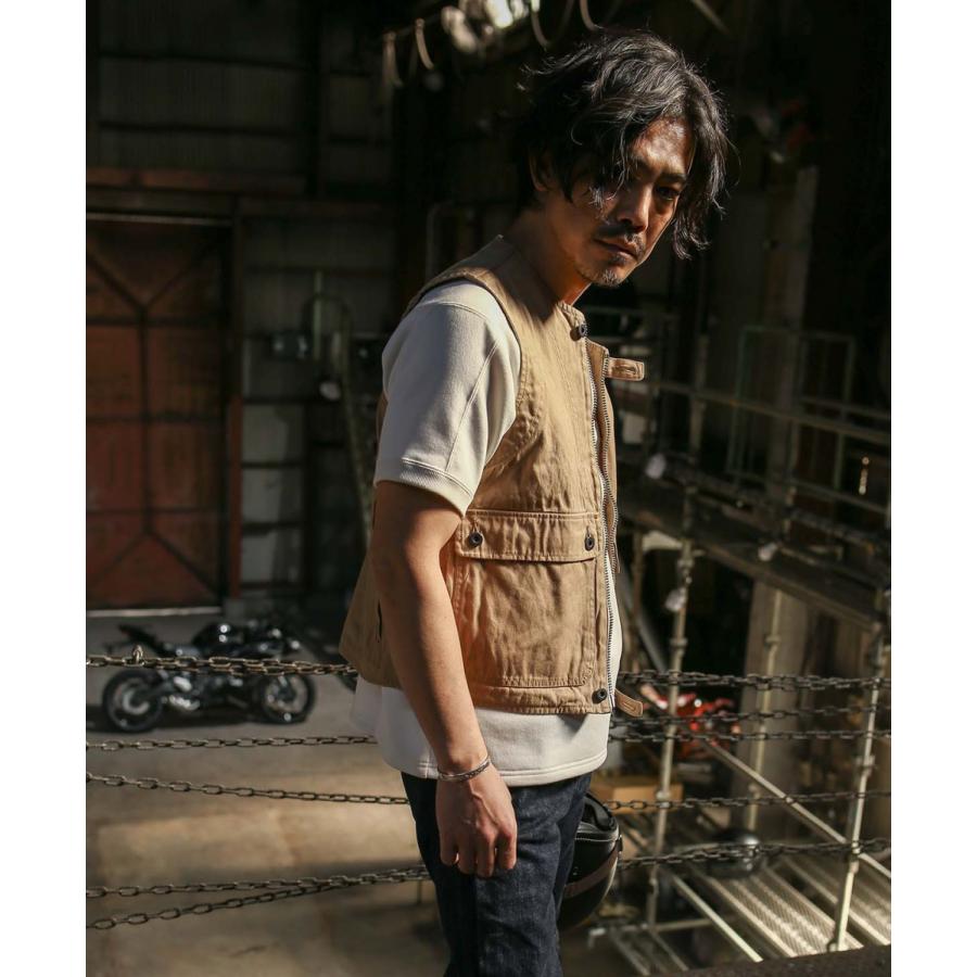 カドヤ（KADOYA） KADOYA RIDERS WORK VEST ベージュ カドヤ公式