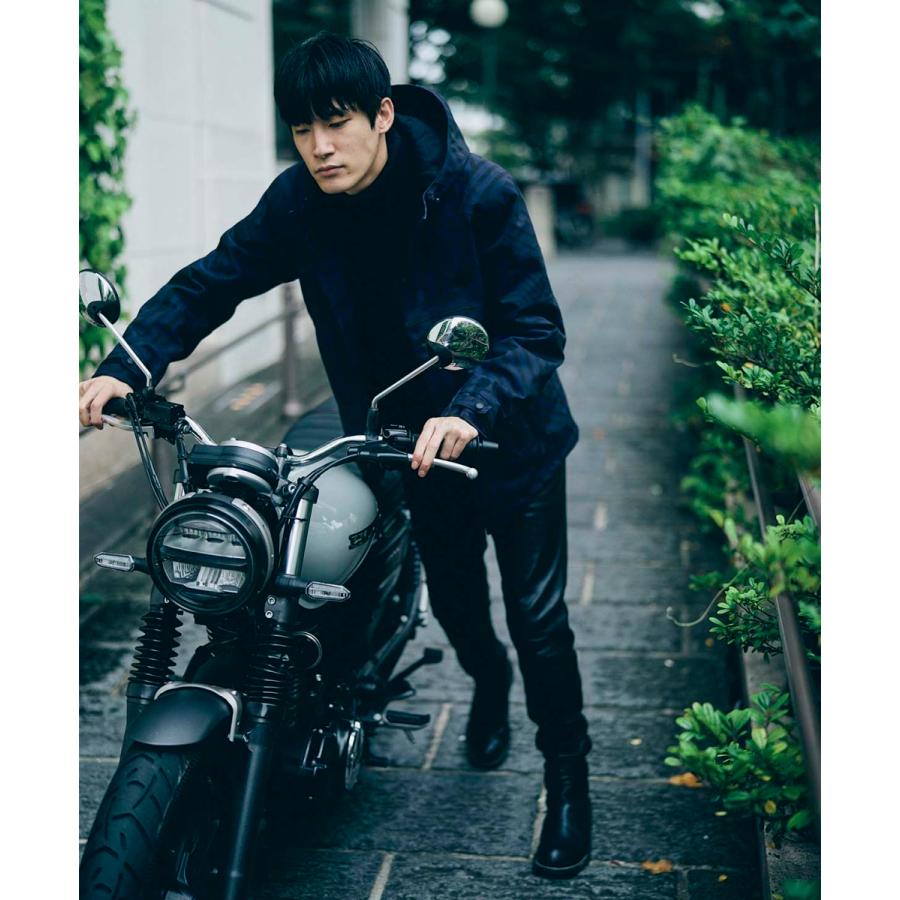 KADOYA URBAN LOADER / NAVY×CAMO カドヤ バイクコート : 6578-0-444 