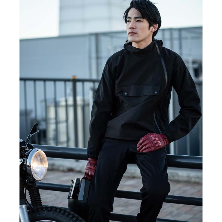 カドヤ（KADOYA） KADOYA ROUND ZIP ANORAK ブラック カドヤ公式