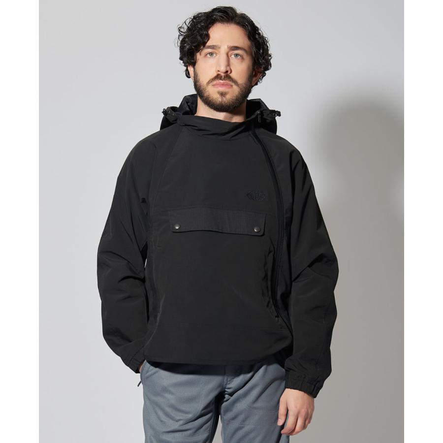 カドヤ KADOYA ROUND ZIP ANORAK ブラック カドヤ公式ショップ 
