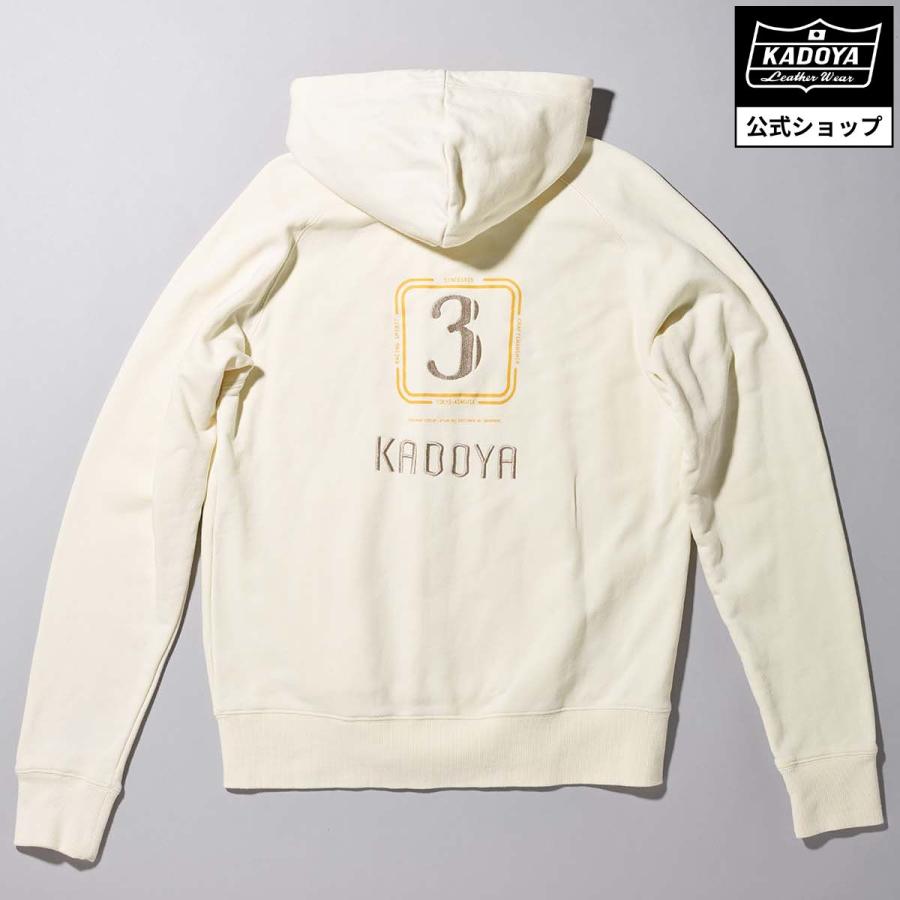 カドヤ KADOYA ZIP PARKA / アイボリー カドヤ公式ショップ カドヤ