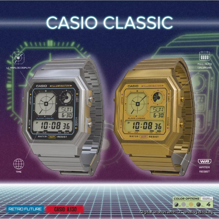 CASIO（カシオ） クラシック 国内正規品 CASIO CLASSIC A130WEGG-1AJF 