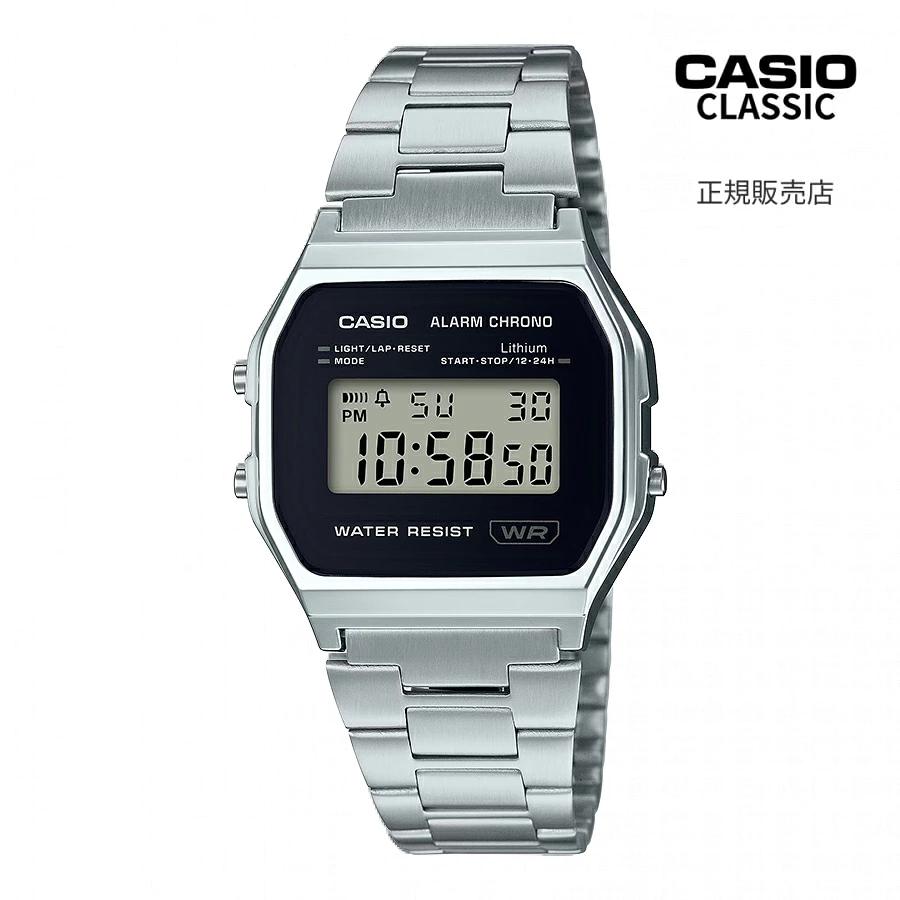 カシオ クラシック 国内正規品 CASIO CLASSIC A158WEA-1JF  ロングセラーモデル 人気 チープカシオ 定番 ユニセックス デジタル（Yahoo!・A.M.I Yahoo!店）