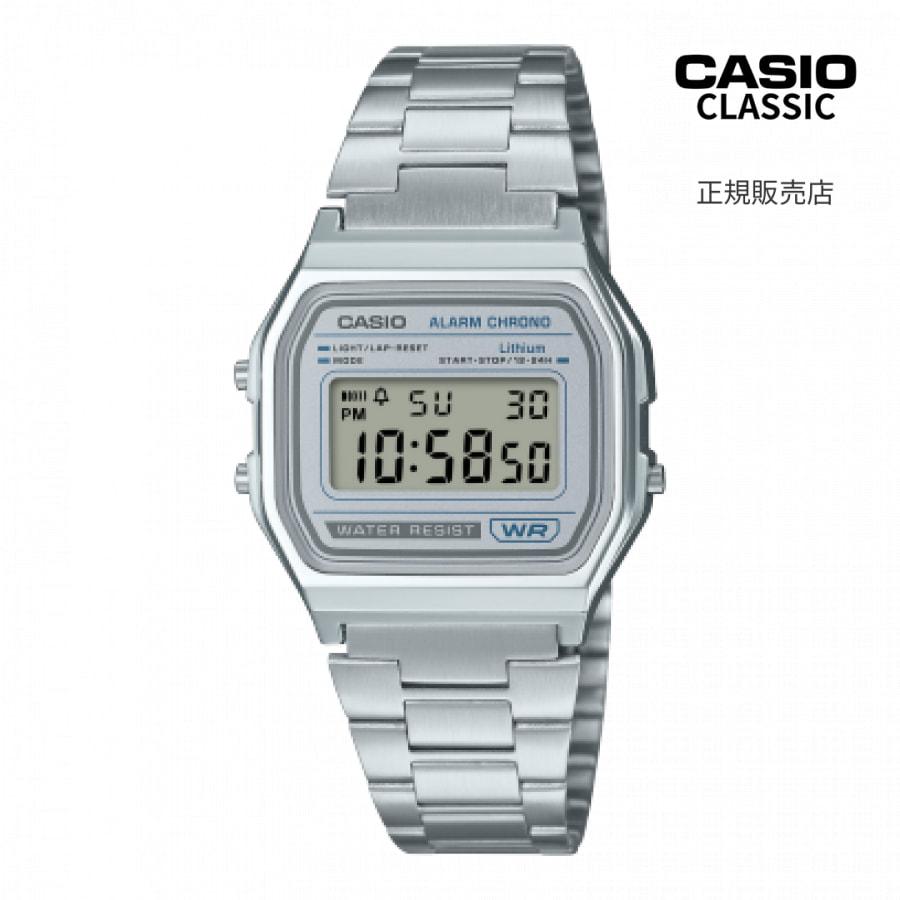 カシオ クラシック 国内正規品 CASIO CLASSIC A158WEA-7JF ロングセラーモデル 人気 チープカシオ 定番 ユニセックス デジタル | CASIO