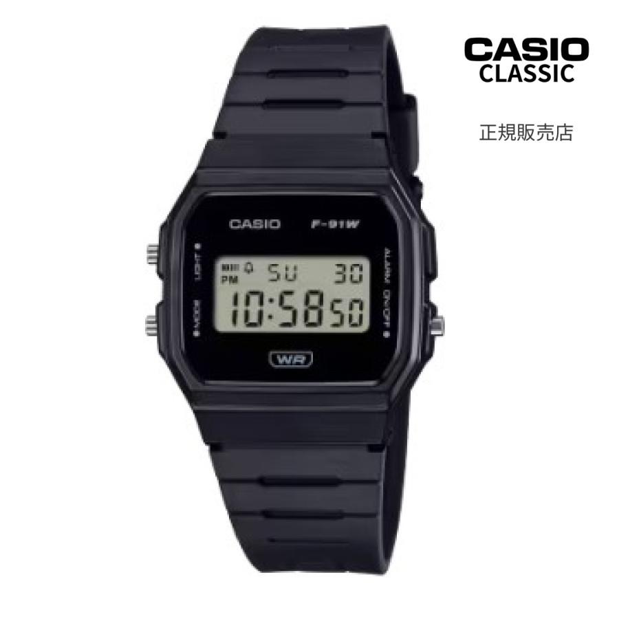カシオ クラシック 国内正規品 CASIO CLASSIC F-91WB-1AJF人気モデル  チープカシオ 定番 ユニセックス デジタル | CASIO