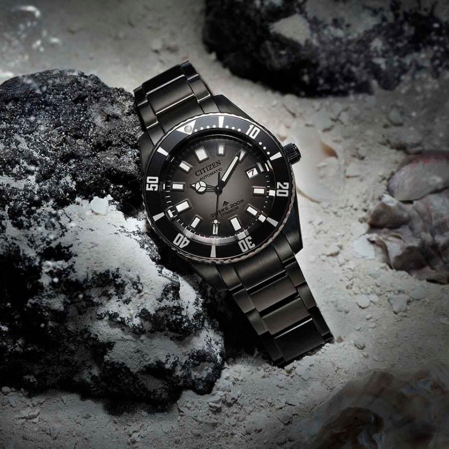 シチズン 国内正規品 CITIZEN MARINシリーズ　メカニカル　ダイバー　200m NB6025-59Hの画像
