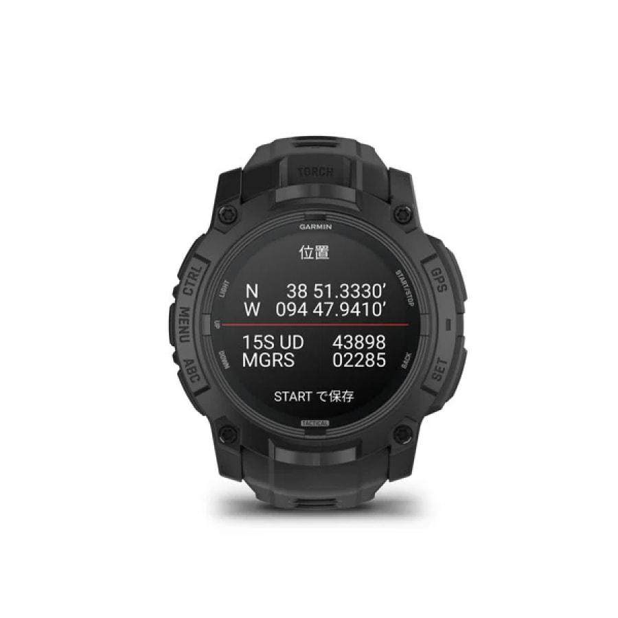 国内正規品 ガーミン インスティンクト 3 AMOLED タクティカル エディション 50mm 010-03020-80 GARMIN Instinct 3 Tactical ミリタリー 登山 釣りの画像
