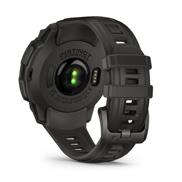 ガーミン Instinct Crossover AMOLED 010-03398-30 国内正規品 スマートウォッチ 有機EL アナログ針 衝撃に強い GPS 卒業祝いの画像